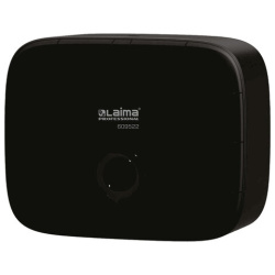 Диспенсер для полотенец LAIMA PROFESSIONAL PREMIUM BLACK (Система H2), Z-сложения, черный, ABS-пластик, 609522