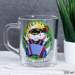 Кружка 200 мл детская Дракончик / 1335 /уп 20/