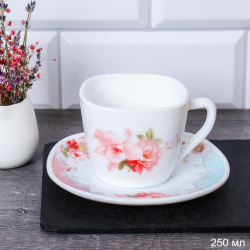 Чайная пара 250 мл квадратная ПАРА / FXB220 (6801)