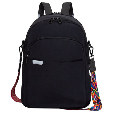 Рюкзак GRIZZLY, 2 отделения, съёмный ремень, "ORNAMENT", 38х29х15 см, RD-546-1/1