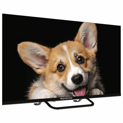 Телевизор TOPDEVICE TDTV32CS03H_BK, 32'' (80 см), 1366x768, HD, 16:9, YaOS, Wi-Fi, Bluetooth, черный