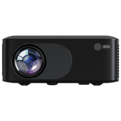 Проектор CACTUS CS-PRE.08B.WXGA, LCD, 1280x720, 16:9, 1500 лм, 1000:1, 0,5 кг, черный