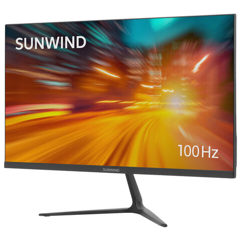 Монитор SUNWIND SM-22FV222 21.5" (55.4 см)/1920x1080/16:9/VA/5ms/250cd/HDMI/VGA/черный, SM22VB01
