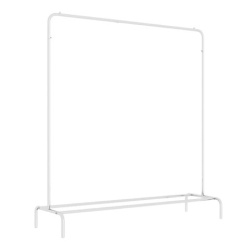 Вешалка для плечиков BOOMHOUSE (БУМХАУС) GR-001 (1500x1100x400 мм), металл, белая, 701435