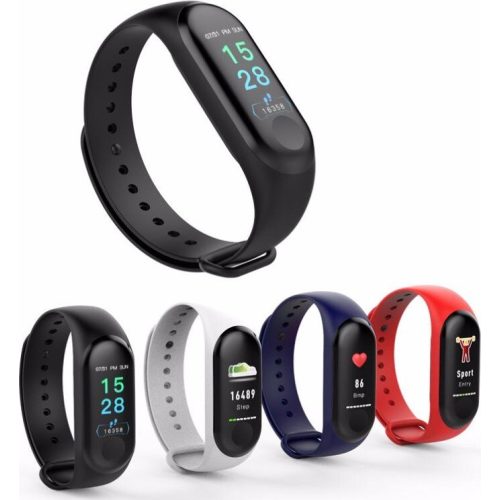 Фитнес-браслет M3 Plus Smart Bracelet Черный