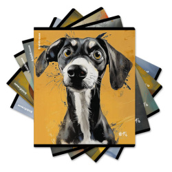 Тетрадь А5 48 л. ERICH KRAUSE, скоба, клетка, TWIN-лак, "Goofy" (микс в спайке), 64871