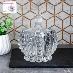 Сахарница 150 мл витые грани / XMC75B /уп 48/