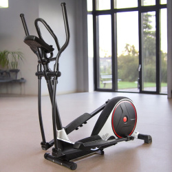 Эллиптический магнитный тренажер Черный / Укрепляет здоровье и физическую форму