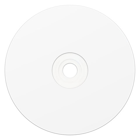 Диск CD-R CROMEX (КРОМЕКС), 700 Mb, 52x, с возможностью печати на диске, Bulk (термоусадка без шпиля), КОМПЛЕКТ 50 шт., 514304
