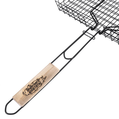 Решетка-гриль ГЛУБОКАЯ универсальная, размер 360х285 мм, глубина 60 мм, оксидированное покрытие, 101406, 701745