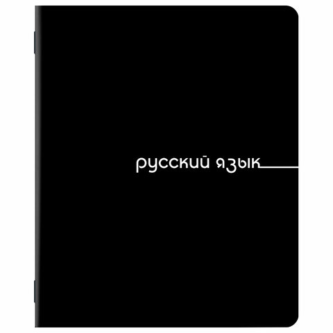 Тетради предметные, КОМПЛЕКТ 12 ПРЕДМЕТОВ, 48 л., обложка картон, BRAUBERG "BLACK", 405164