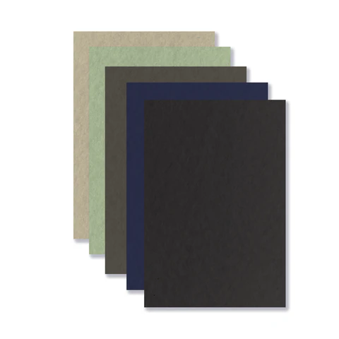 Бумага для пастели ФАКТУРНАЯ, А3, в папке, 20 листов, 5 цветов, 270 г/м2, BRAUBERG ART, 117756