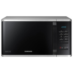 Микроволновая печь SAMSUNG MS23K3513AS/BW, объем 23 л, мощность 800 Вт, механическое управление