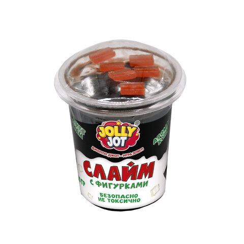 Слайм с фигурками, вкусняшки, 200 г, АССОРТИ 6 видов, JOLLY JOT, 666668