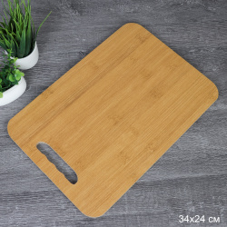 Доска разделочная 24х34x0.8 см / BBD50 /уп 60/ дерево