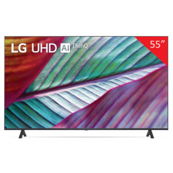Телевизор LG 55UR78006LK, 55" (138 см), 3840 x 2160, 4K, 16:9, webOS, Wi-Fi, черный