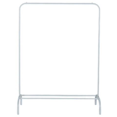 Вешалка для плечиков BOOMHOUSE (БУМХАУС) GR-001 (1500x1100x400 мм), металл, белая, 701435