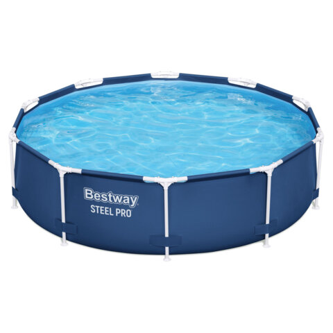Каркасный бассейн с фильтр-насосом 1249 л/ч, "Steel Pro" 305х76 см, 4678 л, BESTWAY, 56679