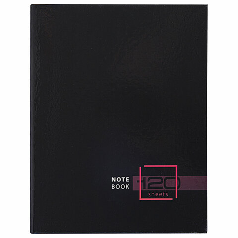 Тетрадь на кольцах А5 165х215 мм, 120 листов, твердый картон, клетка, BRAUBERG, "Dark", 404709