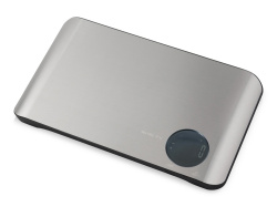 Стальные кухонные весы «Precision», Цвет черный/серебристый