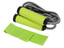 Набор для фитнеса «Balance», Цвет зеленое яблоко, черный