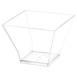 Креманка одноразовая 200 мл, пластиковая, "Средняя пагода", прозрачная, ВЗЛП, 5008П