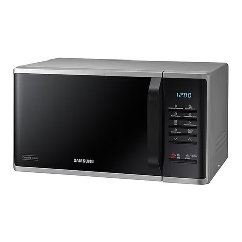 Микроволновая печь SAMSUNG MS23K3513AS/BW, объем 23 л, мощность 800 Вт, механическое управление