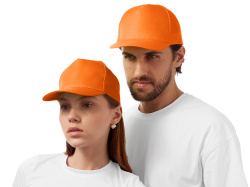 Бейсболка «Poly», Размер 56, Цвет оранжевый