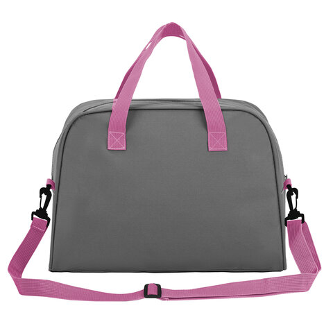 Сумка для занятий BRAUBERG KIDS с ручками, с плечевым ремнем, подкладка, 35x25x15 см, "Кот-мурлыка", 274629