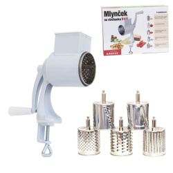 Овощерезка роторная с 5 насадками металл/ SD-254 /уп 12/0,630/24 см