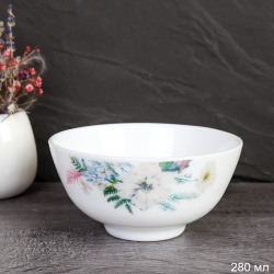 Пиала 280 мл 110 мм / W45/3 (7327) /уп3/72/ Лесная композиция