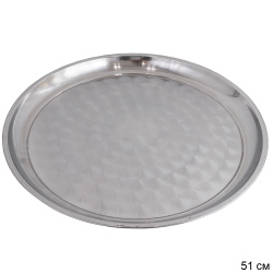 Блюдо 50 см металл круглое /h=3/ B-50-5 /уп 50/ 0.633* нерж