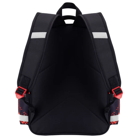 Рюкзак ПИФАГОР SCHOOL, 1 отделение, 3 кармана, "Revving car", 38x28х14 см, 274439