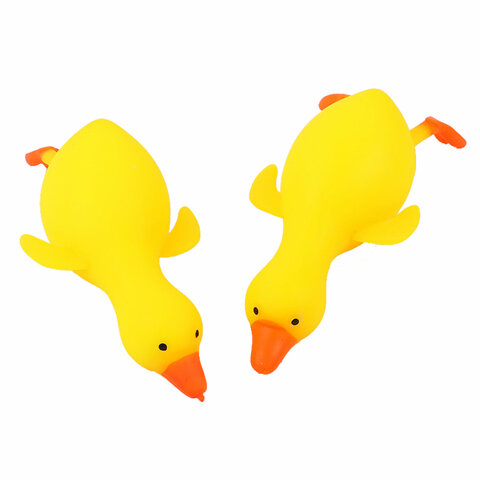 Игрушка-антистресс "ГУСЬ", 17 см, желтый, дисплей, JOLLY JOT (ДЖОЛЛИ ДЖОТ), 665798