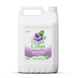 Гель для стирки белья всех видов тканей концентрированный гипоаллергенный 5л CRISPI b, 125956