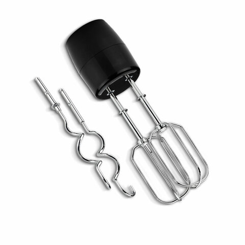 Блендер погружной BQ (БИ-КЬЮ) HB421PS, 1400 Вт, 12 скоростей, 5 насадок, стакан, черный, 86199287