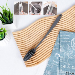 Eршик для бутылок 28 см / C0QW7 /уп 2000/силикон