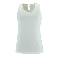 Майка женская Sporty TT Women белая, размер XL