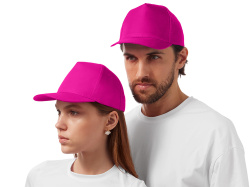 Бейсболка «Poly», Размер 56, Цвет фуксия