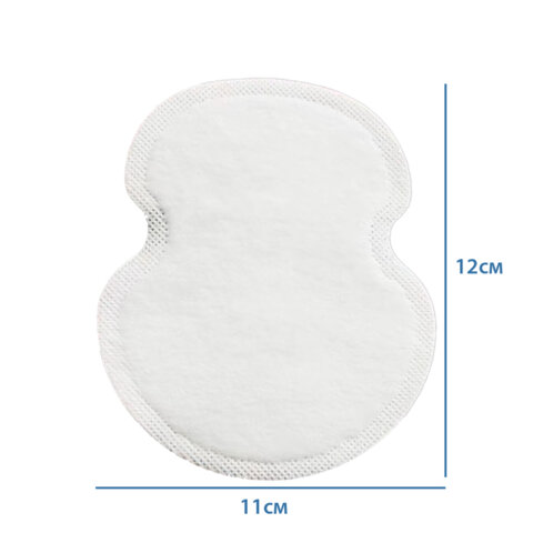 Вкладыши от пота, прокладки для подмышек КОМПЛЕКТ 120 шт. (5х24 шт.), белый, размер L, DASWERK, 609988