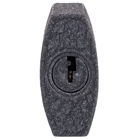 Замок навесной чугунный 25 мм "Стандарт", 2 ключа, ГРАНДМАСТЕР, 671289