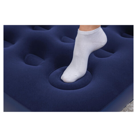 Надувной матрас 152х203х28 см, встроенный ножной насос, до 300 кг, BESTWAY, 67226