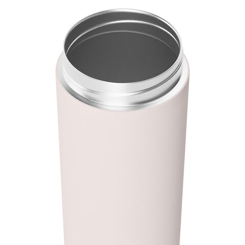 Термокружка 380 мл JOYLUX (ДЖОЙЛЮКС) CLASSIC, нержавеющая сталь SUS304, белый матовый, 700271