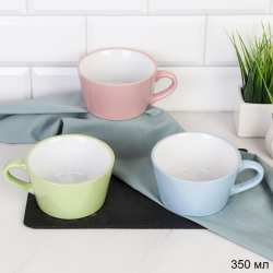 Креманка 350 мл для десертов,мороженого и салатов / GQ-318 /уп 48/ микс 4