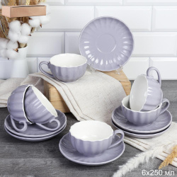 Чайный набор 12 предметов 240 мл / MDR-503 /уп 8/745667