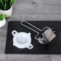 Набор для лепки пельменей и варенников 2 предмета:форма и тесторезка,d=7 см/ F-744/BV-1456 /