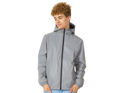 Ветровка светоотражающая «Reflector», Размер XL, Цвет серебристый, светоотражающее покрытие