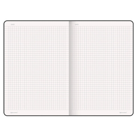 Блокнот БОЛЬШОЙ ФОРМАТ (180х250 мм) В5, BRAUBERG ULTRA, балакрон, 80 г/м2, 96 л., клетка, темно-зеленый, 113063