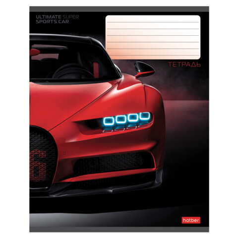 Тетрадь 24л. HATBER клетка, обложка картон, Для мальчиков (микс в спайке), 063148, 24Т5В1
