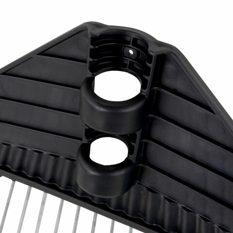 Грабли веерные проволочные, ширина 38 см, БЕЗ ЧЕРЕНКА, тулейка/черенок 25 мм, ГРАНДМАСТЕР, 700349